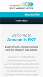 Mobile Screenshot of annapolisent.com